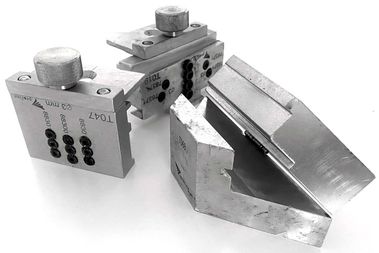 Template tool for making holes and trimming gaskets